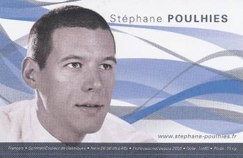 2009 AG2R La Mondiale #NNO Stéphane Poulhiès Front